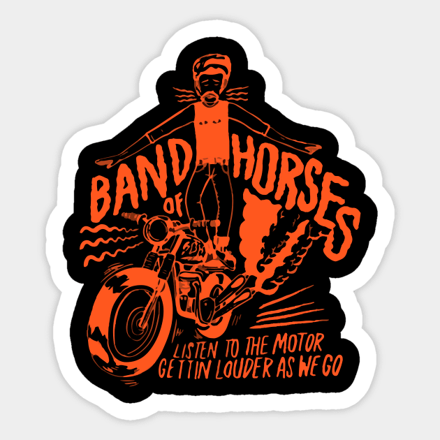 Band Of Horses Sticker by BrandyWelcher